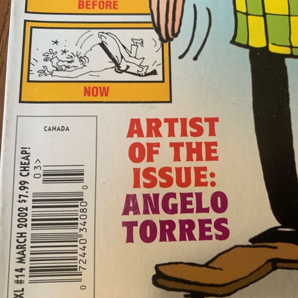 Mad Magazine XL #14 March 2002 “An Extra Large Large Stack of Mad Classix” - Picture 3 of 3